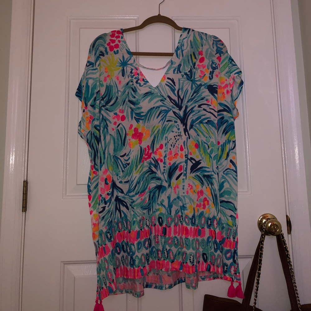 NWT seagate coverup serene blue size L/XL